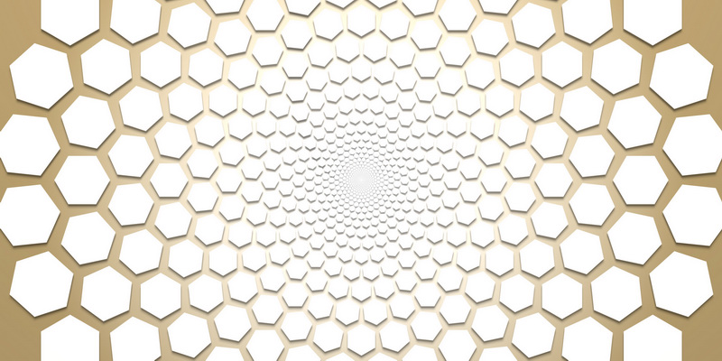 3D obraz fibonacci #1