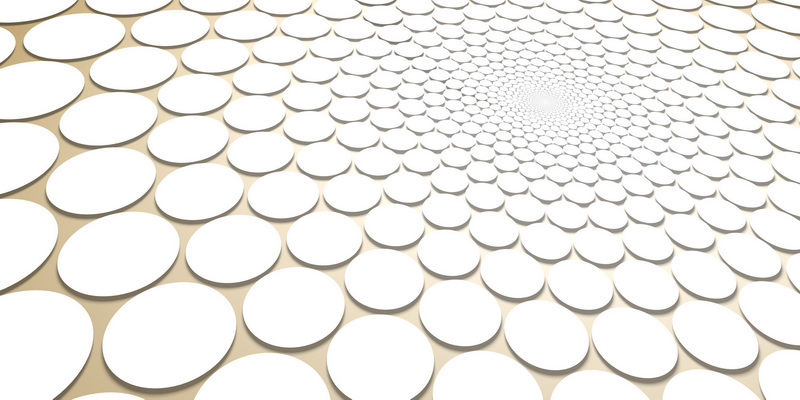 3D motiv fibonacci #6