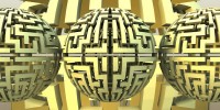 Motivy labyrinth sphere #0 - náhled