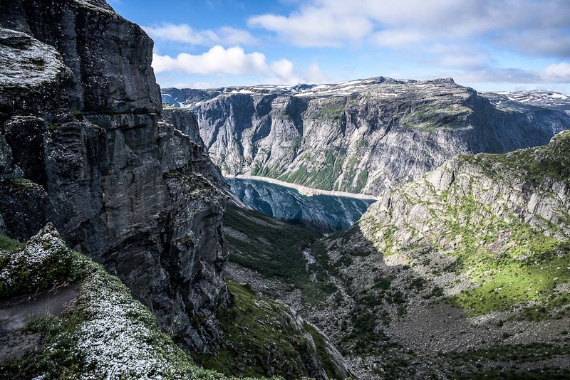 3D příroda norsko hory trolltunga 1 