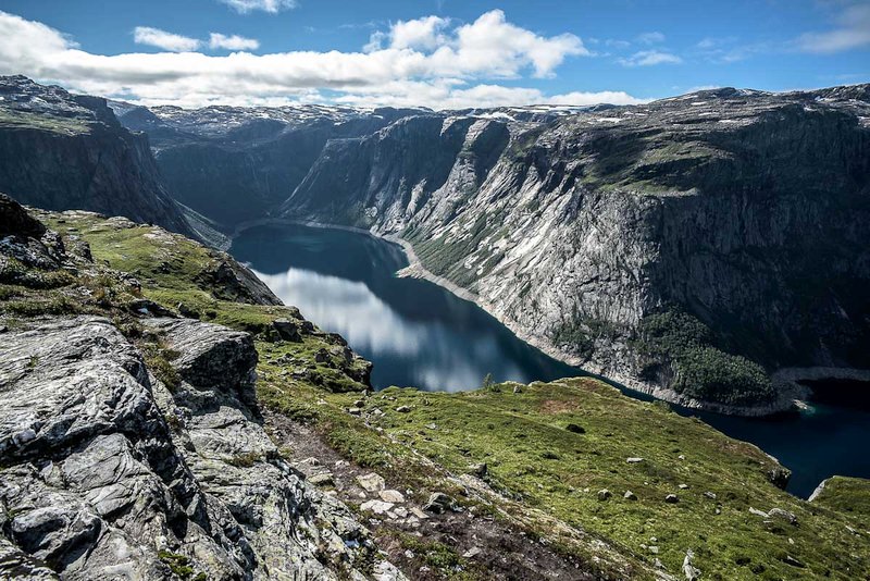 3D příroda norsko hory trolltunga 2 