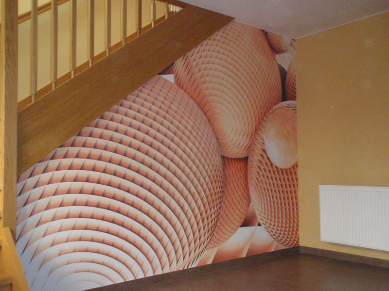 3D Ukázka tapety schodiště #3