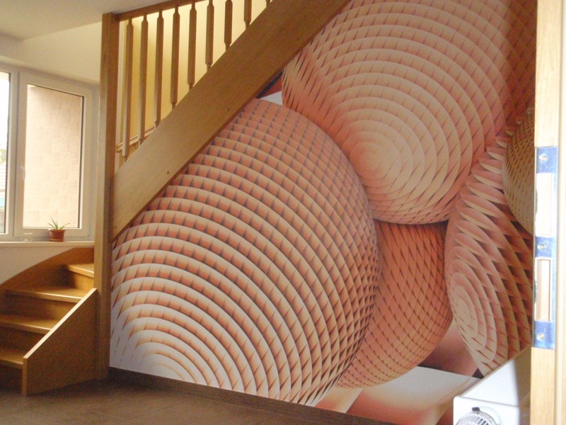 3D Ukázka tapety schodiště #4