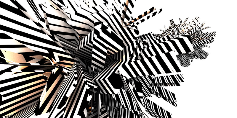3D  zebra #1